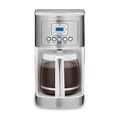 Cuisinart 14-Cup Coffee Maker, Programmable PerfecTemp Glass Carafe Coffee Machine with 1-4 Cup Setting, Brew Strength Control and Pause, Stainless Steel, DCC-3200BKSNAS, Black