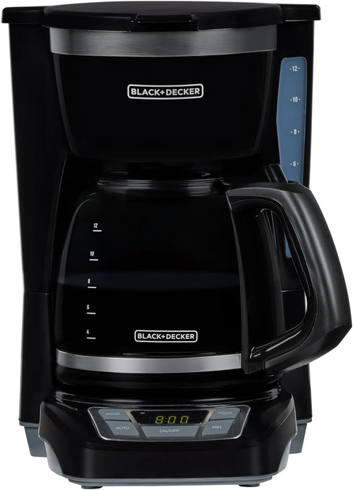 BLACK+DECKER 12-Cup Drip Coffee Maker with Vortex Brewing