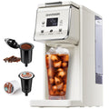 Coffee Maker Hot & Iced Single Cup Coffee Machine K Cup & Grounds