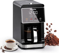 Drip Coffee Maker with Built-In Grinder 5-Cup