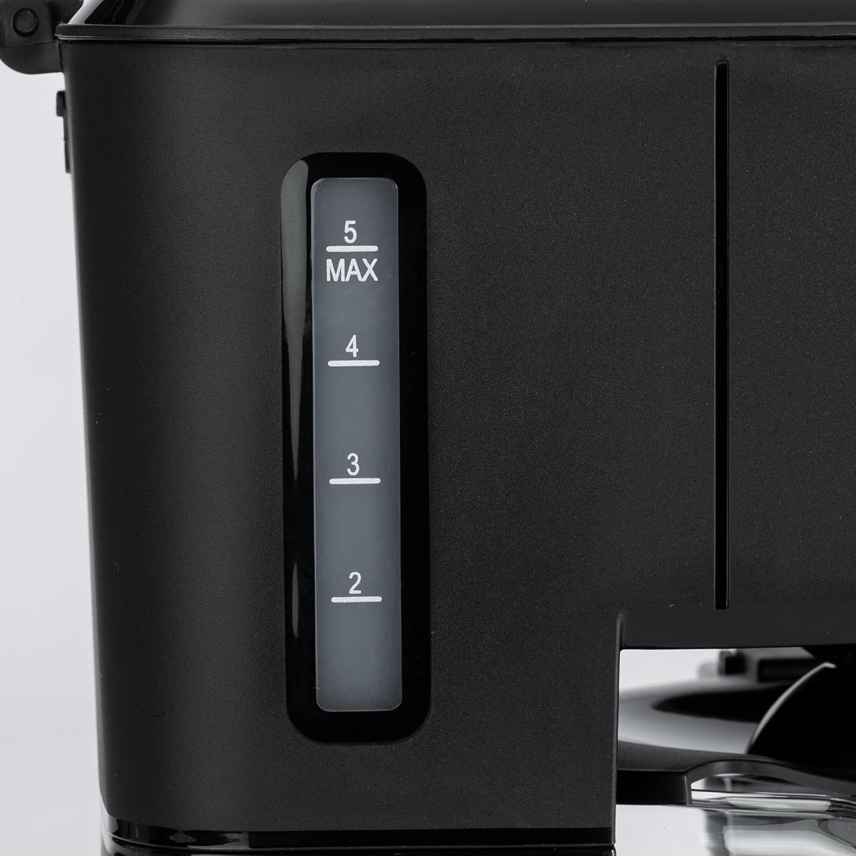 Amazon Basics 5 Cup Drip Coffee Maker with Glass Coffee Pot (0.8 Qt), Auto Shut-off, Auto Pause, Removable Filter Basket, Matte Black